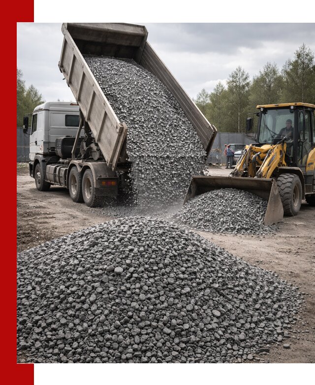 Доставка и продажа щебня гранитного в Сестрорецке