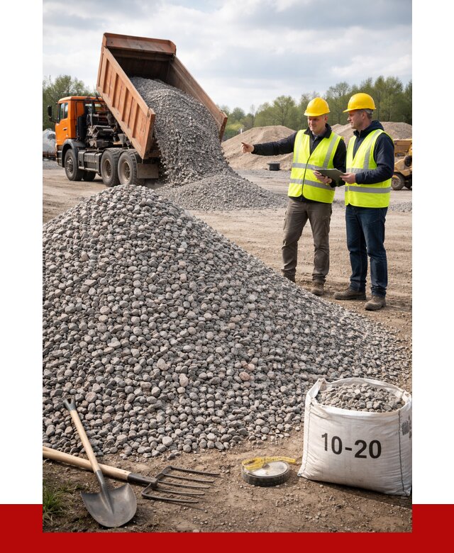 Гранитный щебень фракция 10-20 в Сестрорецке от 4305 руб.|ПРОНЕРУДСст