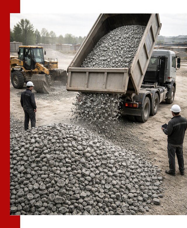 Доставка гранитного щебня фракции 20-40 в Сестрорецке