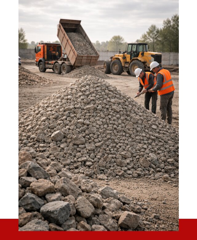 Гранитный щебень фракция 40-70 в Сестрорецке от 2562 руб ПРОНЕРУДСст