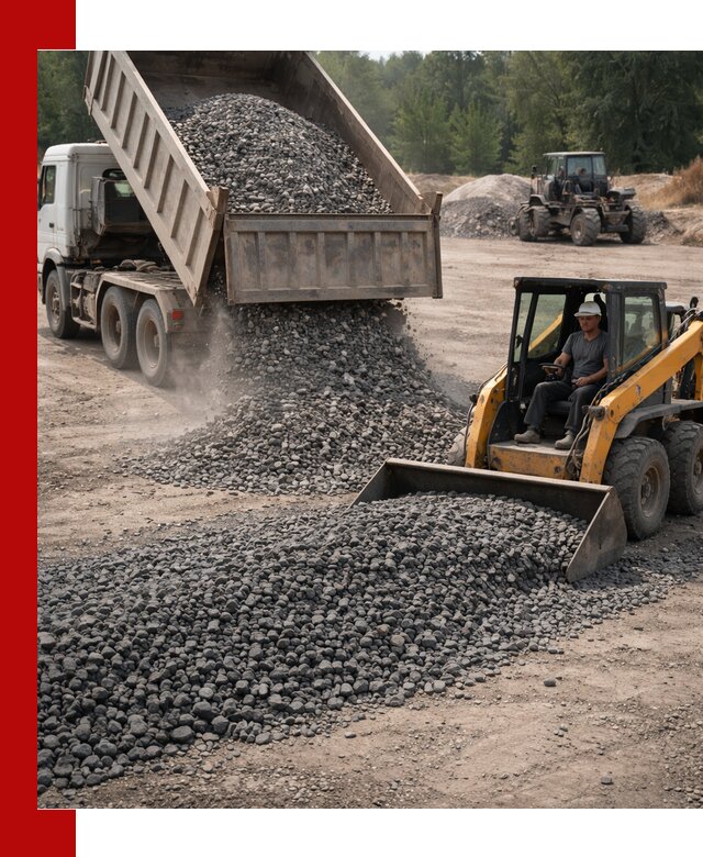 Гранитный щебень фракция 40-70 с доставкой в Сестрорецке