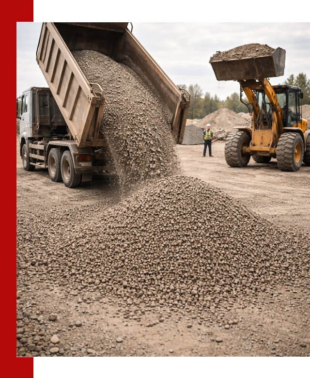 Гравийный щебень фракция 3–10 с доставкой в Сестрорецке