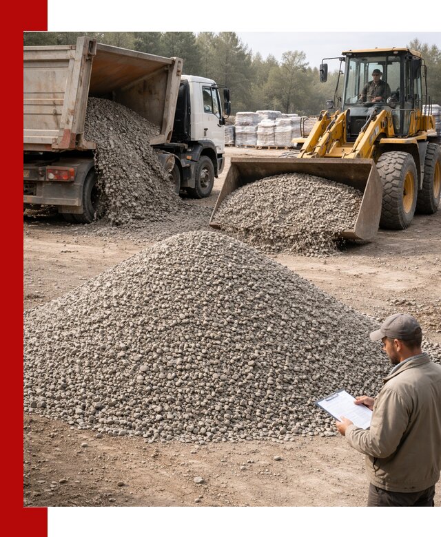 Гравийный щебень фракция 5–10 с доставкой в Сестрорецке