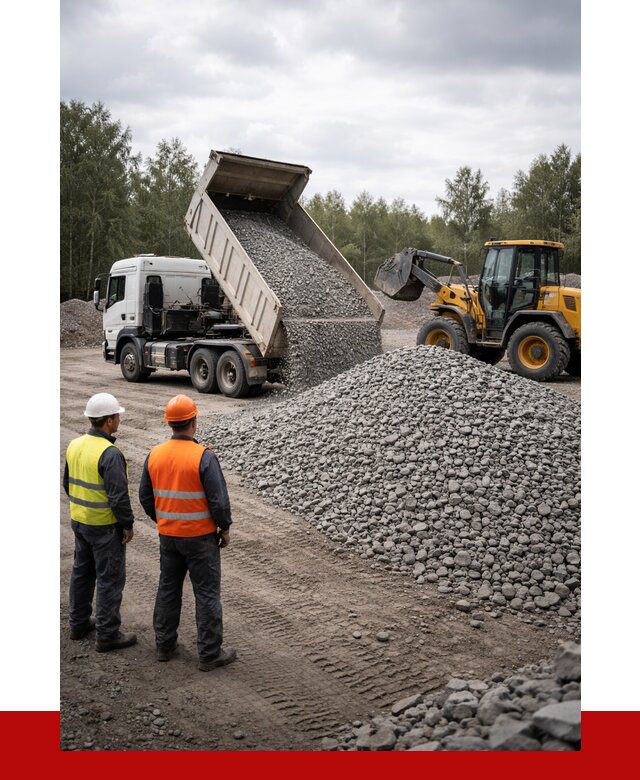 Гравийный щебень фракция 40-70 в Сестрорецке от 9737р | ПРОНЕРУДСст