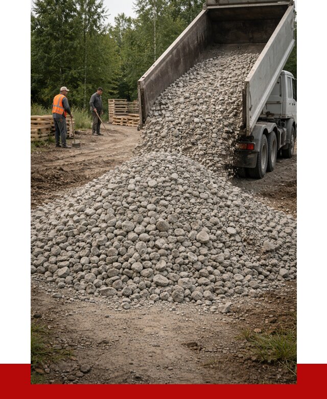 гравийный щебень фракция 70-120 в Сестрорецке от 2511 р. ПРОНЕРУДСст