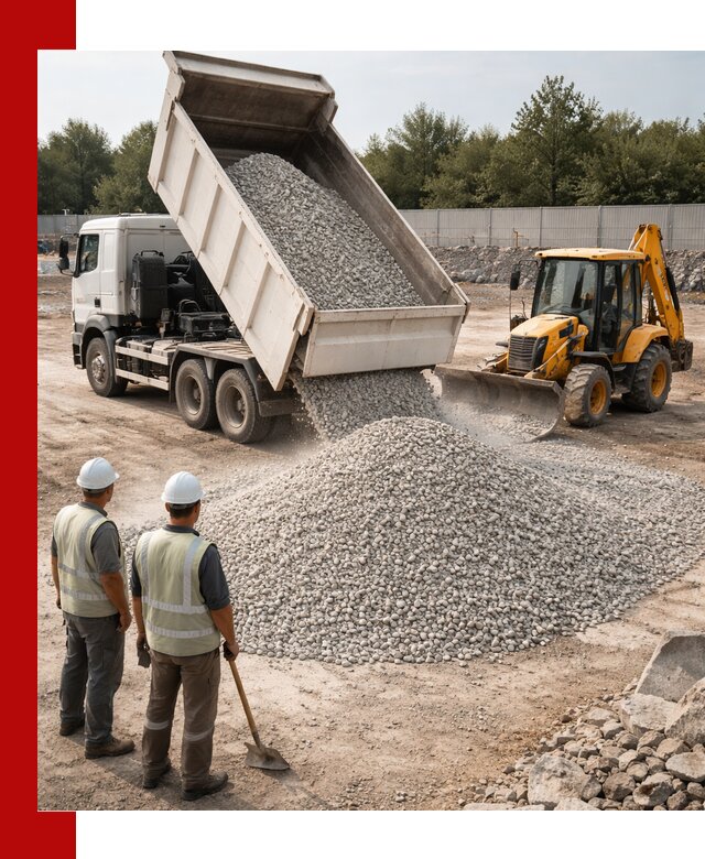 Купить известняковый щебень фракции 5–10 мм с доставкой в Сестрорецке