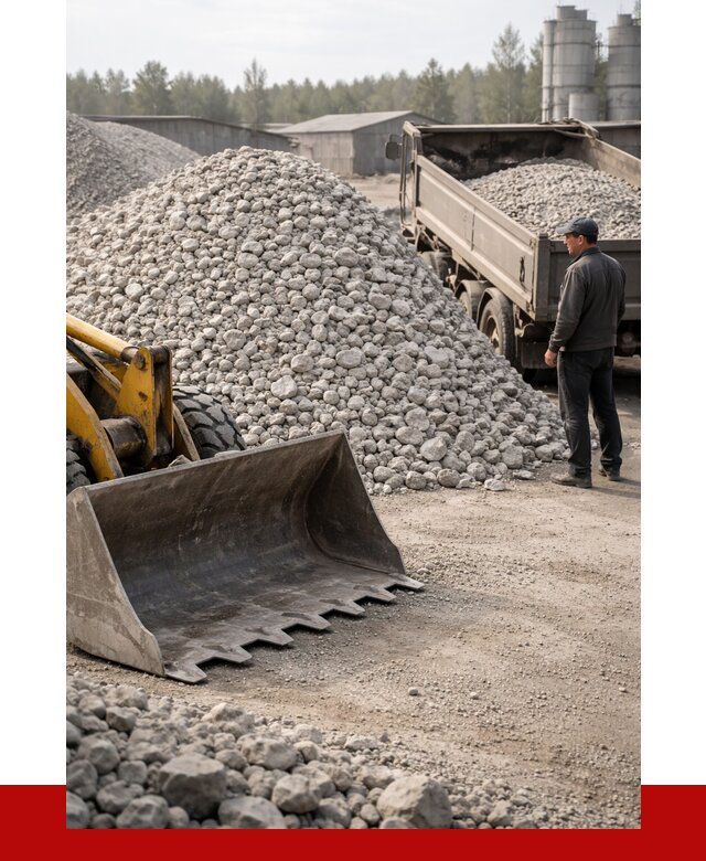 Известняковый щебень фракция 40-70 в Сестрорецке от 4305 р. | ПРОНЕРУДСст