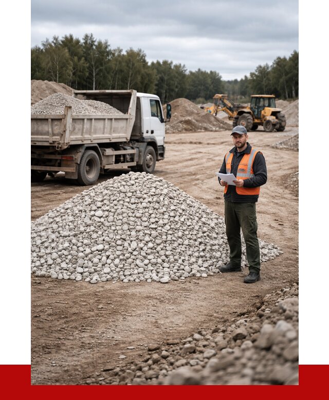 Доломитовый щебень в Сестрорецке купить от 2255 р., ПРОНЕРУДСст