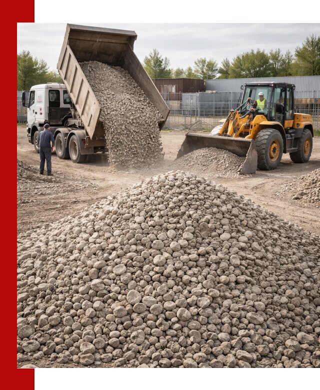 Доломитовый щебень фракции 20–41 с доставкой в Сестрорецке