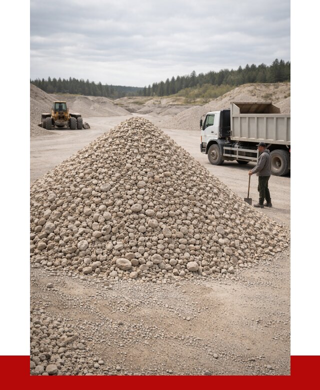 Доломитовый щебень фракция 40-70 в Сестрорецке от 2870 | ПРОНЕРУДСст