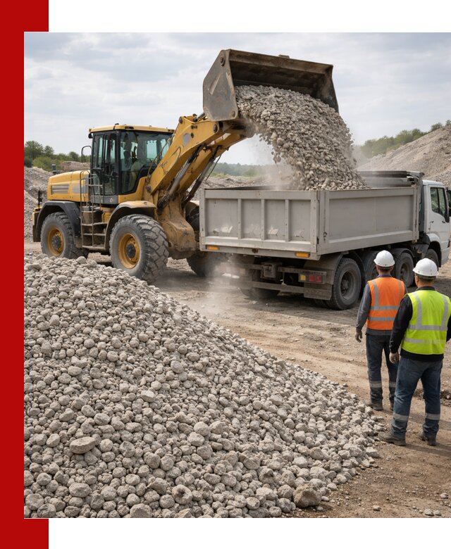 Доломитовый щебень фракция 40–71 доставка и продажа в Сестрорецке