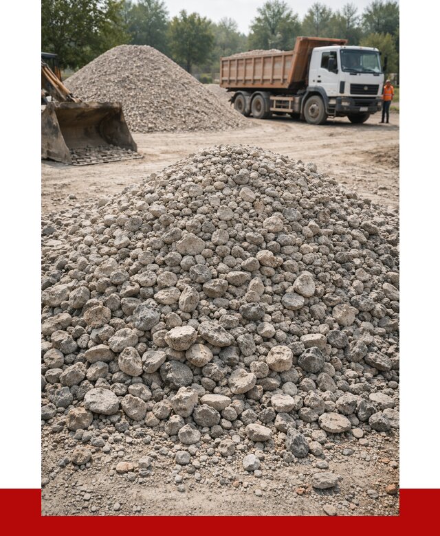 Вторичный щебень фракция 20-40 в Сестрорецке от 2255 р ПРОНЕРУДСст