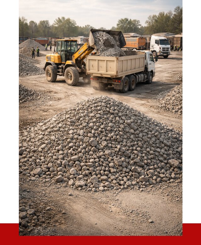 Вторичный щебень фракция 40-70 в Сестрорецке от 1783 р, ПРОНЕРУДСст