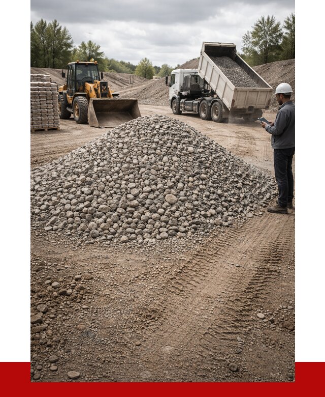 Купить бетонный щебень в Сестрорецке, от 3280 р. ПРОНЕРУДСст