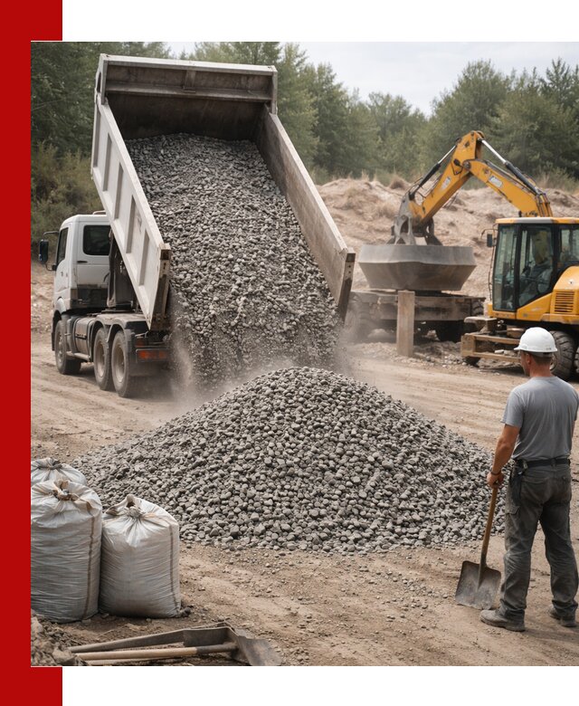 Доставка и продажа бетонного щебня в Сестрорецке