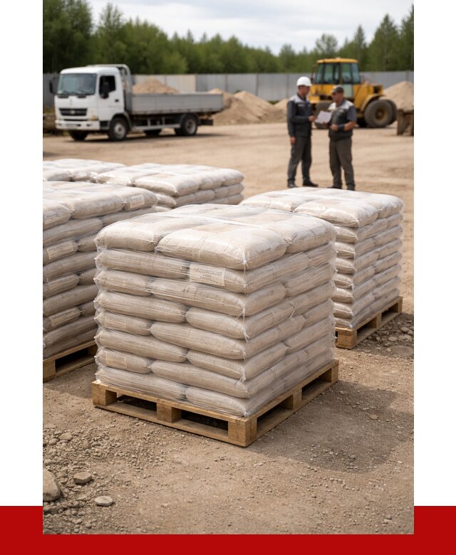 Карьерный песок в мешках в Сестрорецке от 1230 р. - ПРОНЕРУДСст