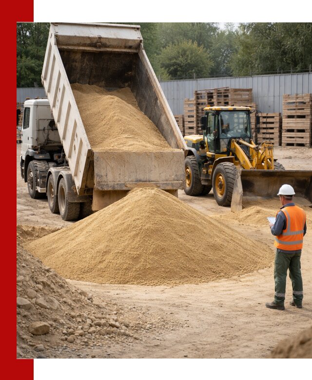 Доставка карьерного мелкозернистого песка в Сестрорецке