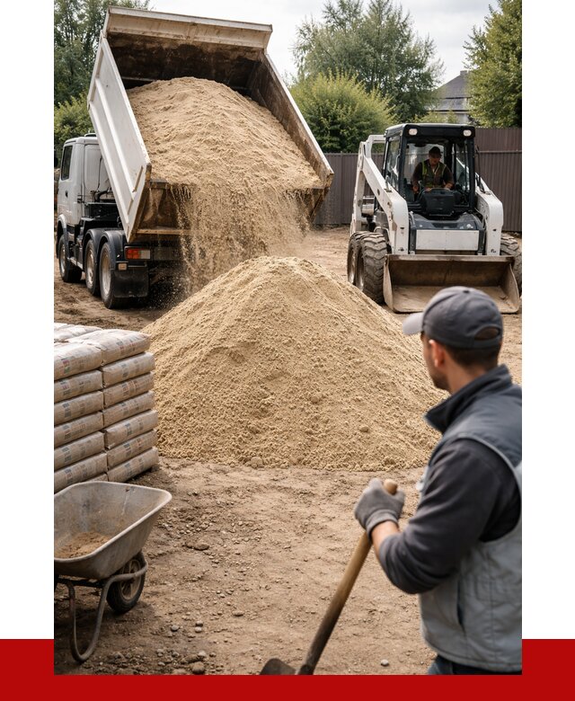 Мытый речной песок с доставкой в Сестрорецке от 1486 р. | ПРОНЕРУДСст
