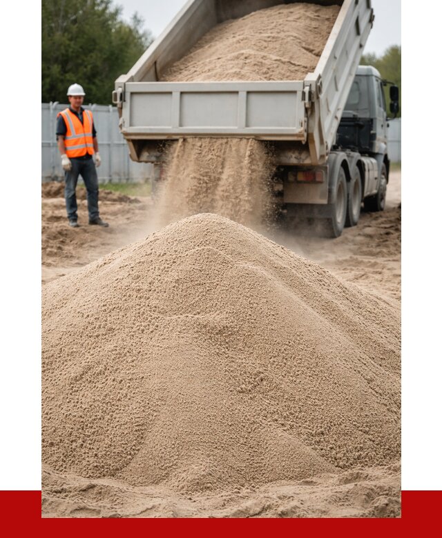 Купить сеяный песок с доставкой в Сестрорецке от 2255 р ПРОНЕРУДСст