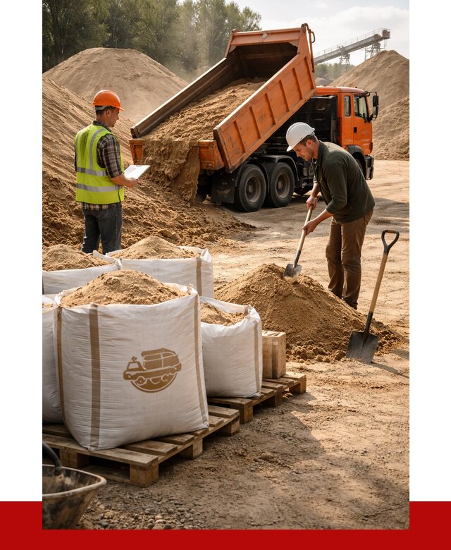 Строительный песок в Сестрорецке от 2255 р. с доставкой, ПРОНЕРУДСст