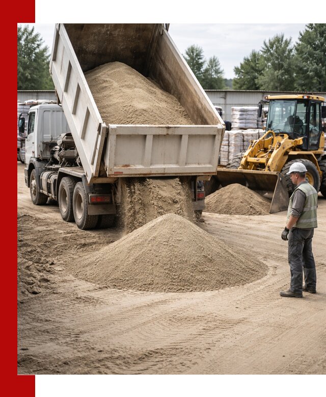 Поставка и доставка песка для бетона в Сестрорецке