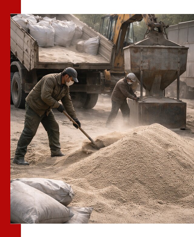 Кварцевый песок для пескоструя в Сестрорецке — доставка и качество