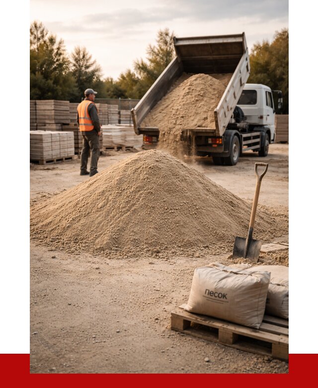 Купить сухой песок в Сестрорецке с доставкой от 2460 р. | ПРОНЕРУДСст