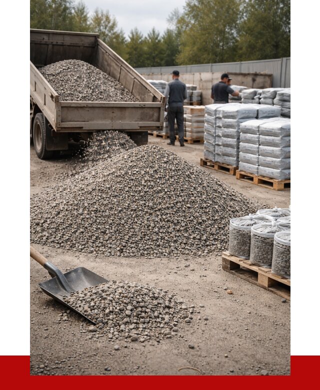 Гравий фракция 5-20 в Сестрорецке купить от 2357 р. ПРОНЕРУДСст