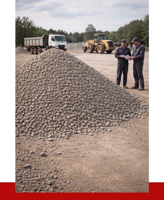 Купить гравий фракция 40-70 в Сестрорецке от 1230 р. | ПРОНЕРУДСст