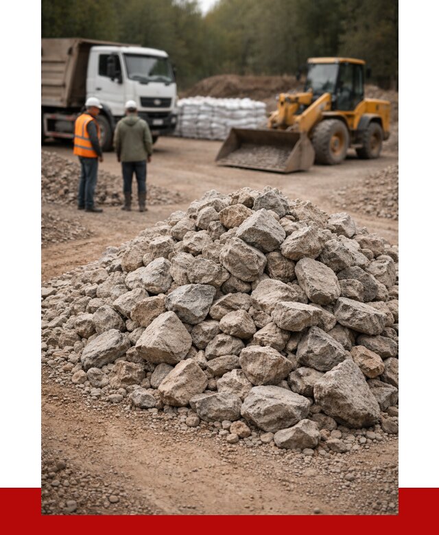 Купить бутовый камень с доставкой в Сестрорецке от 2357 р. | ПРОНЕРУДСст