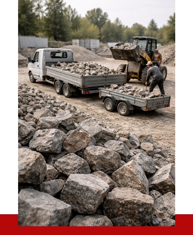 Купить бутовый камень гранитный в Сестрорецке от 2870 р. | ПРОНЕРУДСст