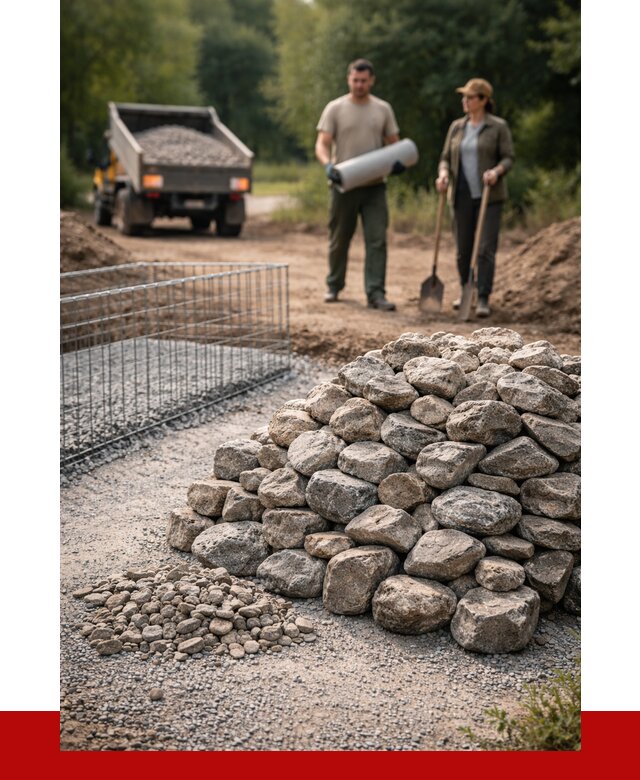 Камень для габионов фракция 100-200 в Сестрорецке от 4920 р. | ПРОНЕРУДСст