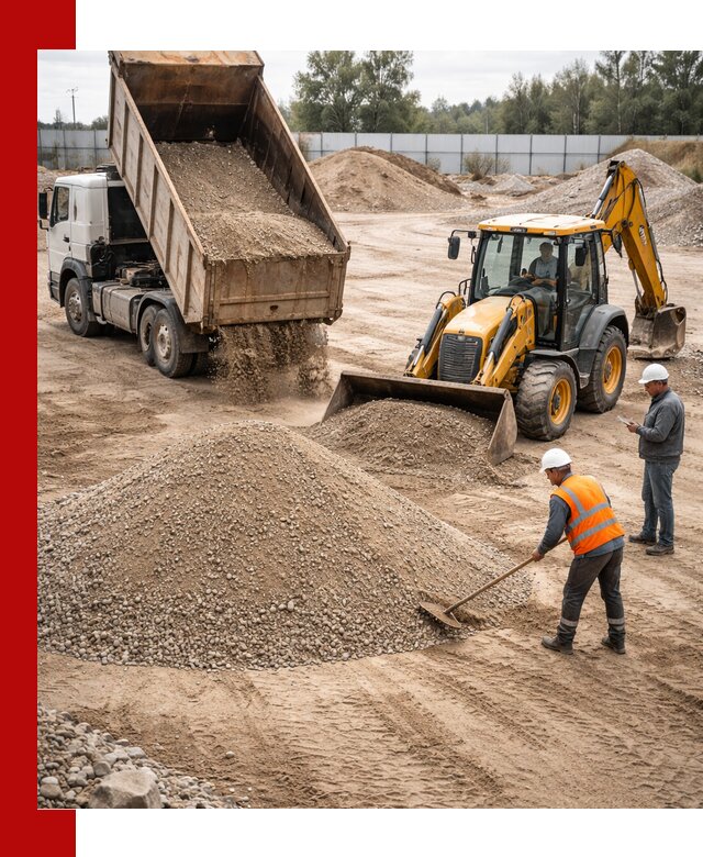 Поставка и доставка ПГС С4 в мешках и самосвалах в Сестрорецке