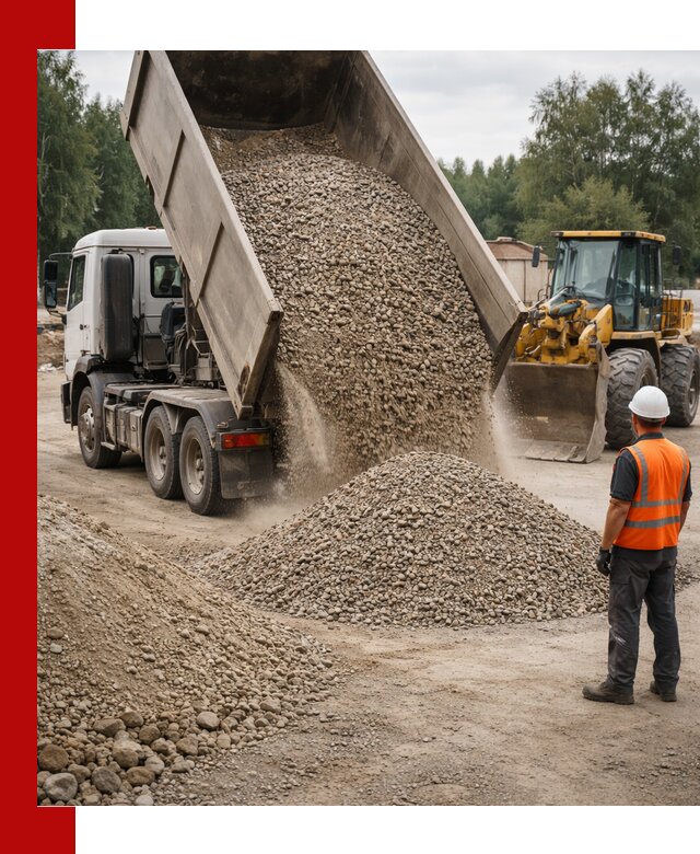 Доставка щпс в Сестрорецке — щебеночно-песчаная смесь под заборы и дорожки