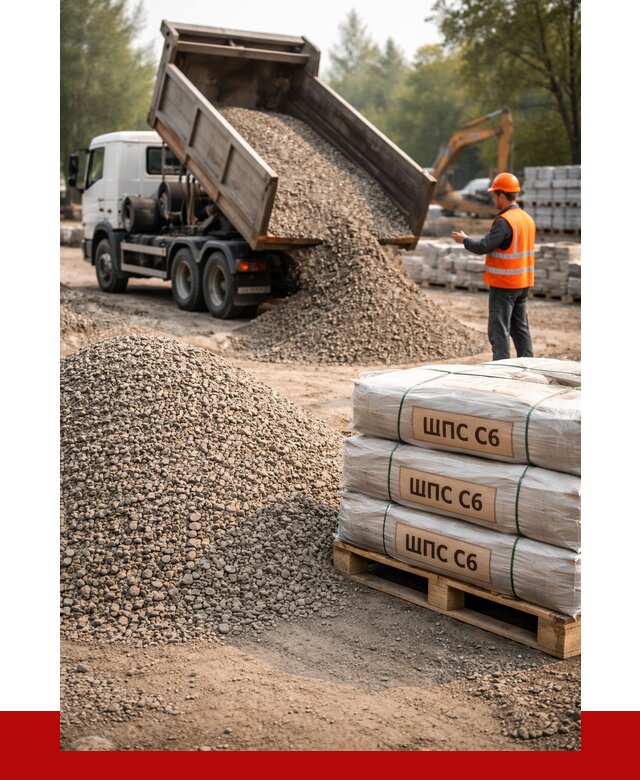 ЩПС С6 в Сестрорецке с доставкой от 2255 р. за куб | ПРОНЕРУДСст
