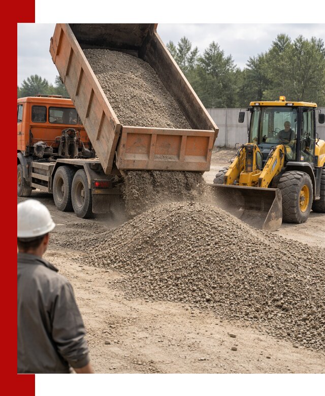 Доставка щпс С8 самосвалами в Сестрорецке от производителя