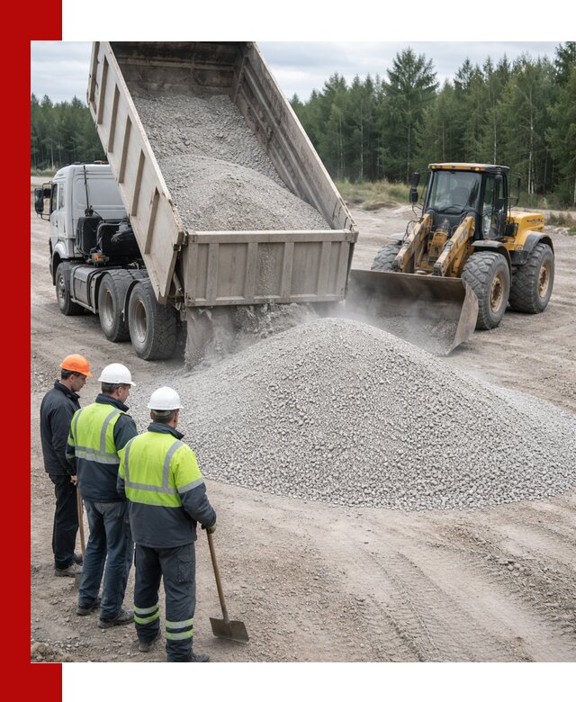 Известняковый отсев 0-5 доставка в Сестрорецке быстро и выгодно