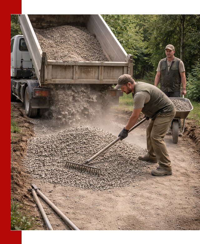 Каменная крошка для дорожек с доставкой в Сестрорецке