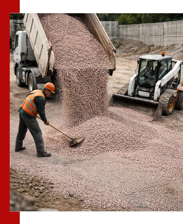 Крошка розовый гранит с доставкой в Сестрорецке от производителя