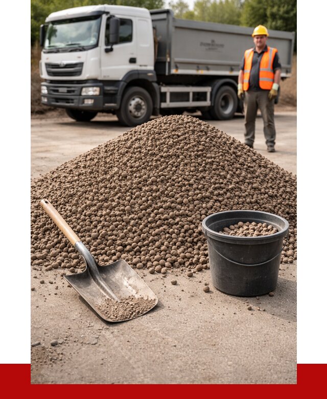 Керамзит фракция 10-20 в Сестрорецке от 4305 р. с доставкой | ПРОНЕРУДСст