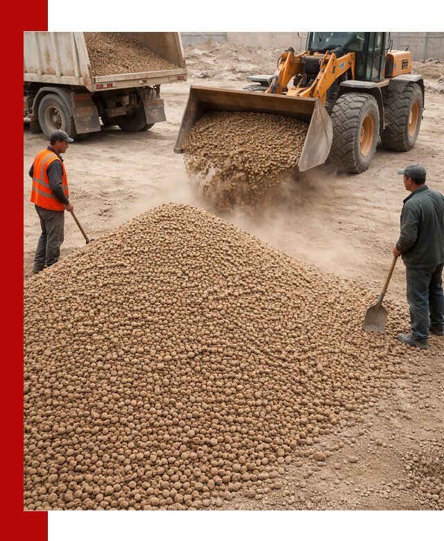 Керамзит фракция 10-20 с доставкой в Сестрорецке