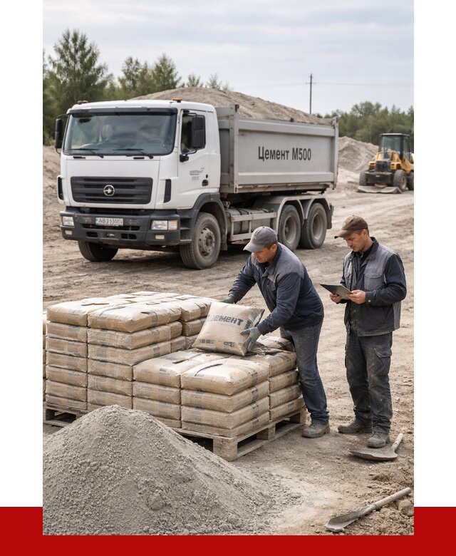 Купить цемент м500 с доставкой в Сестрорецке от 5329 р. | ПРОНЕРУДСст