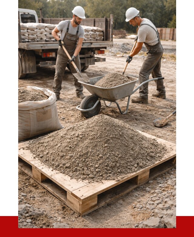 Цементно песчаная смесь М100 в Сестрорецке от 5329 р. за куб | ПРОНЕРУДСст