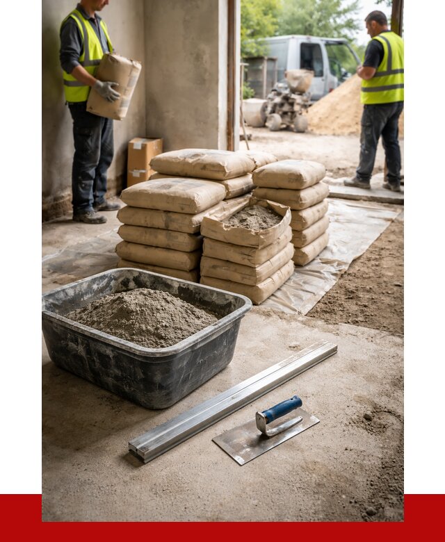 Купить сухую смесь для стяжки в Сестрорецке от 4612 р. | ПРОНЕРУДСст