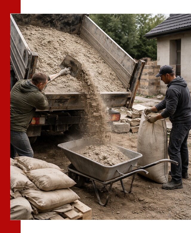 Качественная сухая смесь для кладки с доставкой в Сестрорецке