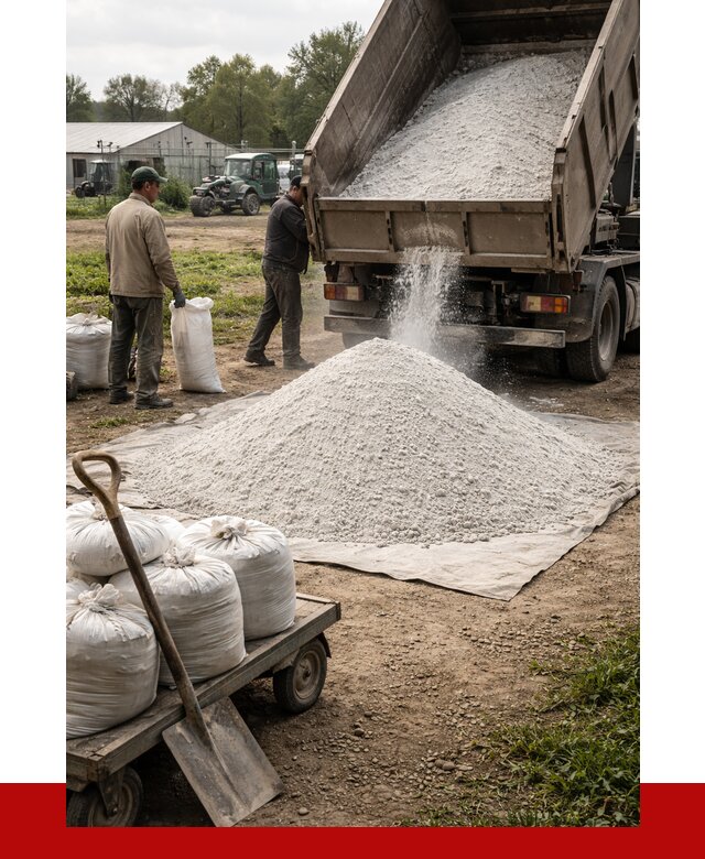 Купить известняковая мука в Сестрорецке от 4305 р. за куб | ПРОНЕРУДСст
