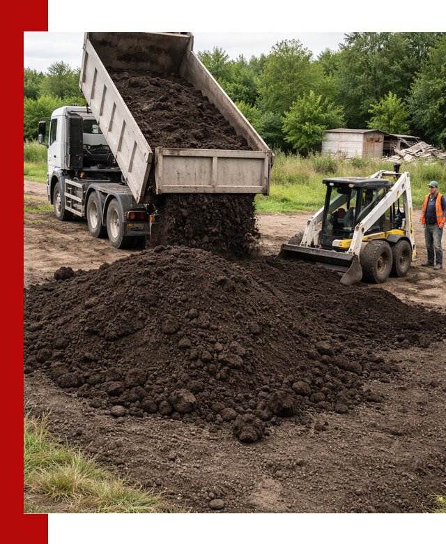 Поставка плодородной земли с доставкой самосвалом в Сестрорецке
