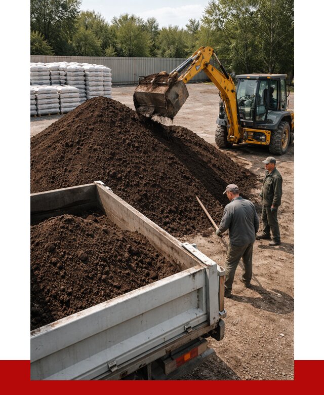 Растительный грунт с доставкой в Сестрорецке от 3280 р. | ПРОНЕРУДСст
