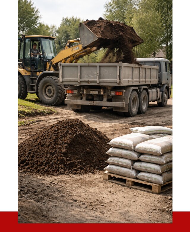 Почвогрунт в Сестрорецке с доставкой от 3280 р. за куб | ПРОНЕРУДСст