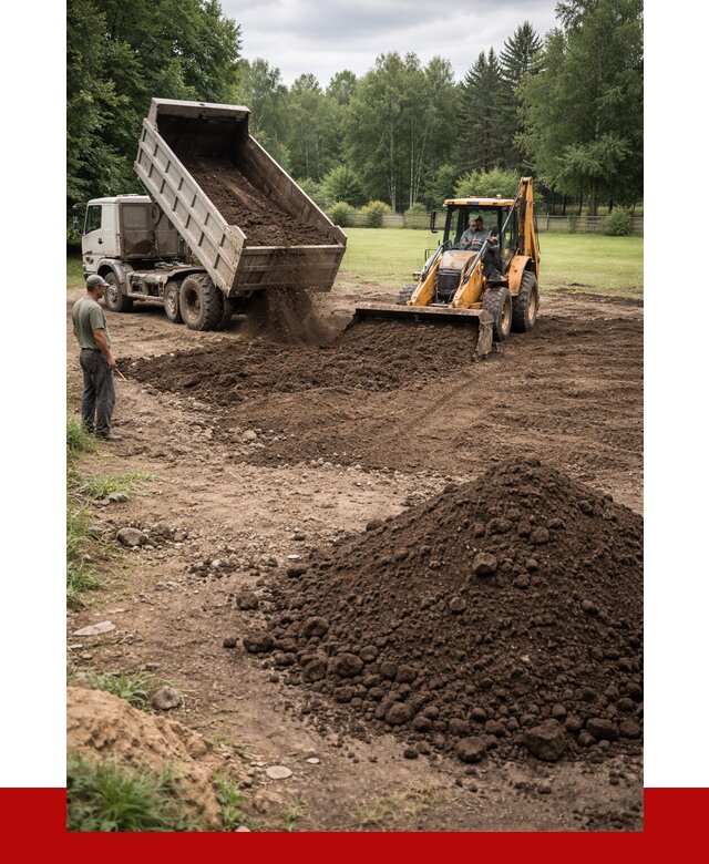 Грунт для выравнивания участка в Сестрорецке от 1230 р. | ПРОНЕРУДСст